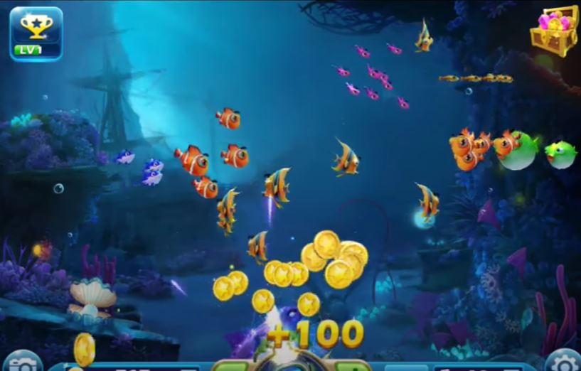 เกม Fishing Joy ตัวอย่างเกมในเว็บยิงปลา 918kiss